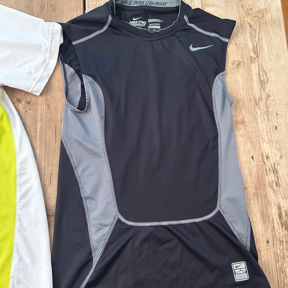 Two athletic shirts Nike Reebok medium